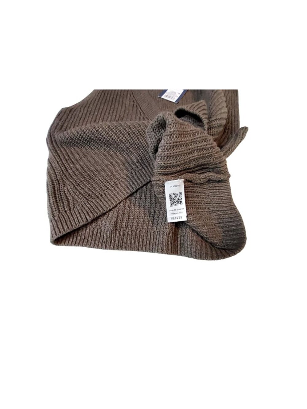Universal Thread Womens Brown Ribbed Knit Button-Up Sweater Vest Size L - Picture 9 of 9